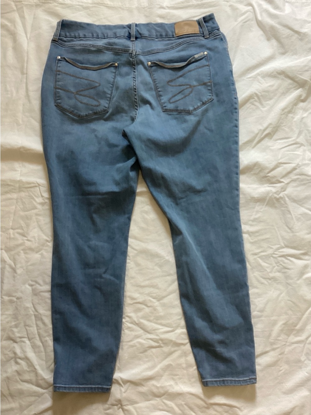 Seven7 Women's Light Blue Skinny Jeans